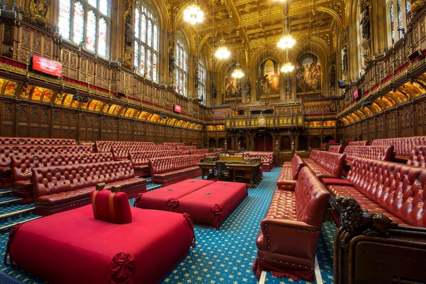 Lord Nagaraju addressing the House of Lords chamber